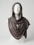 Gray Bamboo Jersey Hijab