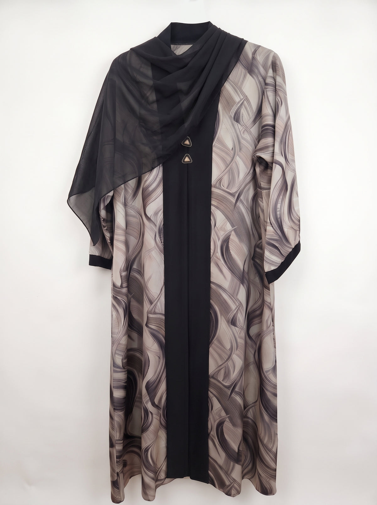 Printed Abaya
