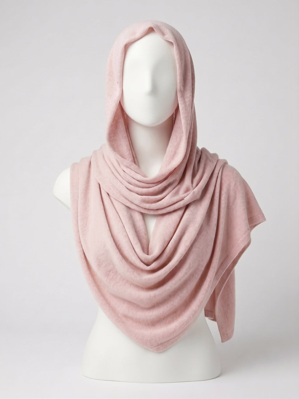 Pink Bamboo Jersey Hijab